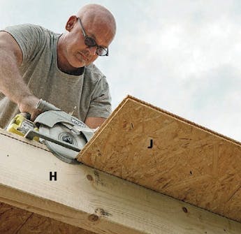 Isolert anneks: Plater på isolert anneks skjæres til Isolert anneks: Plater på isolert anneks skjæres til når alle er lagt